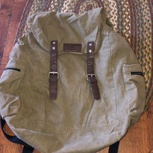 American Eagle canvas backpack